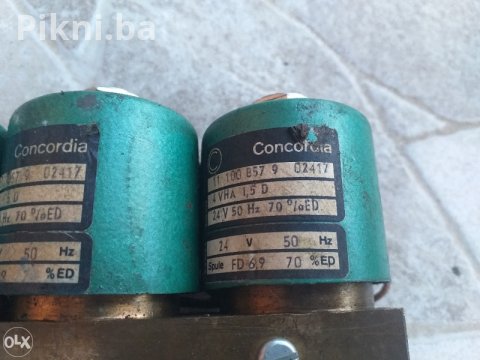 Elektro magnetni ventil 24v concordia hidraulicni 7