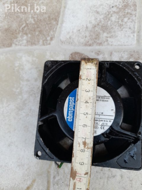 Povoljno! Ventilator turbina 220V, 9x9x3cm - Kao nov, samo 30 KM! 5