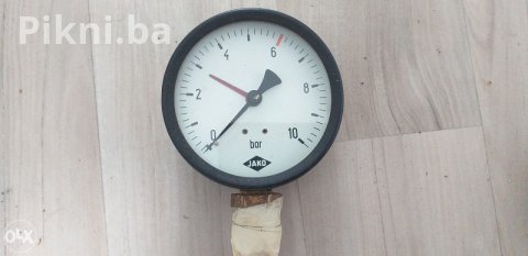 JAKO Manometar za Pritisak | 0-10 Bar | Povoljna Cijena