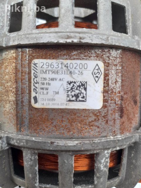 Elektro motor za sušnicu veš mašinu - super ispravan, samo 60 KM! 4