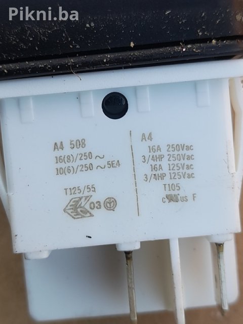 Prekidač za kućanski aparat 250V AC (10 KM) 4