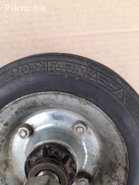 Profesionalni Gumeni Točak POSTOJINA (140mm) 80/90x40 Za Mašine 7