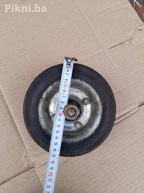 Profesionalni Gumeni Točak POSTOJINA (140mm) 80/90x40 Za Mašine 4