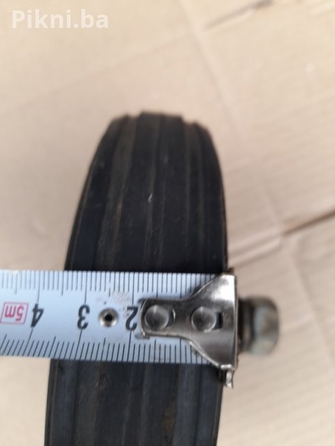 Profesionalni Gumeni Točak POSTOJINA (140mm) 80/90x40 Za Mašine 3