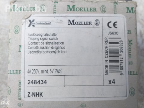 NOVO! Pomoćni Prekidač Moeller Z-NHK | 248434 | 4 komada dostupno