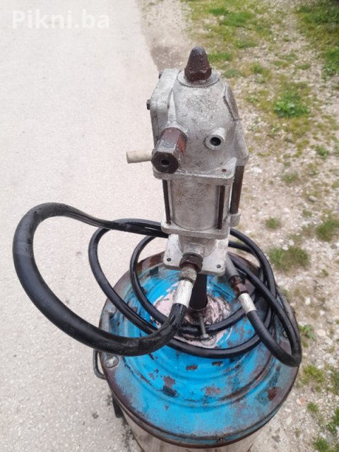 Pneumatska LINCOLN mazalica mobilna kamion bager traktor skip jcb 9