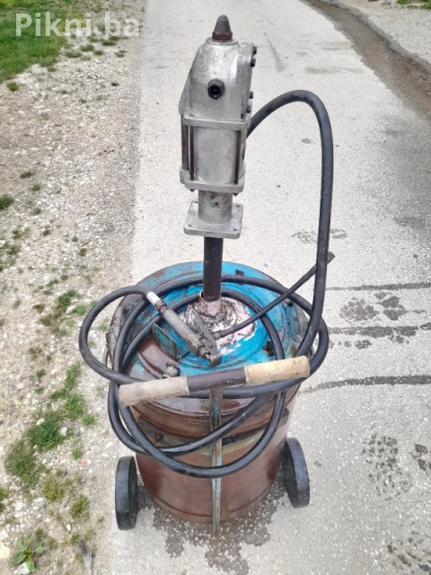 Pneumatska LINCOLN mazalica mobilna kamion bager traktor skip jcb 7