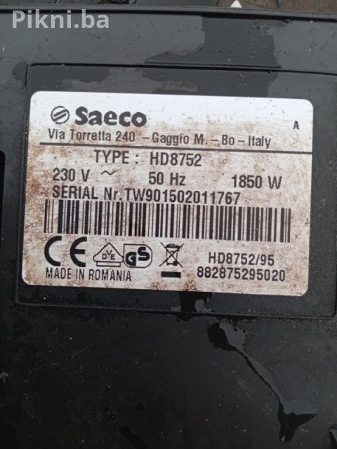 Dijelovi za Saeco Intelia EVO (HD8752) - Ispravno 7