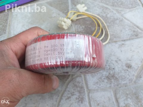 Trafo / TOROIDALNI Transformator 200 VA HITELEKTRONIK 220V/11.5V