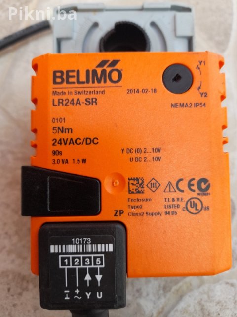 BELIMO LR24A-SR Aktuator za HVAC - 24V regulacije signala 8
