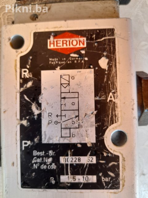 HERION Industrijski Elektromagnetski (Solenoidni) Razvodni Ventil 9