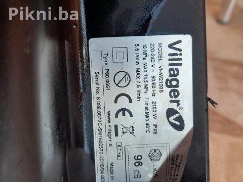 Visokotlačni perač Villager VHW2100S - stigao iz Njemačke - 60 KM