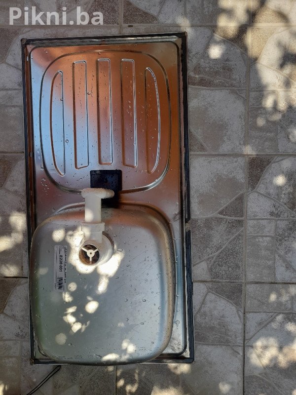 Inox Sudoper LUX-EA 86x43.5 cm Jedno Korito i Oceđivač ugradbeni