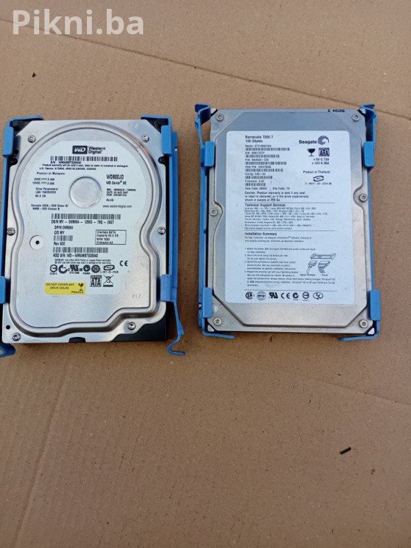 2x Hard Disk (HDD) SATA - WD 80GB + Seagate 120GB - Povoljno