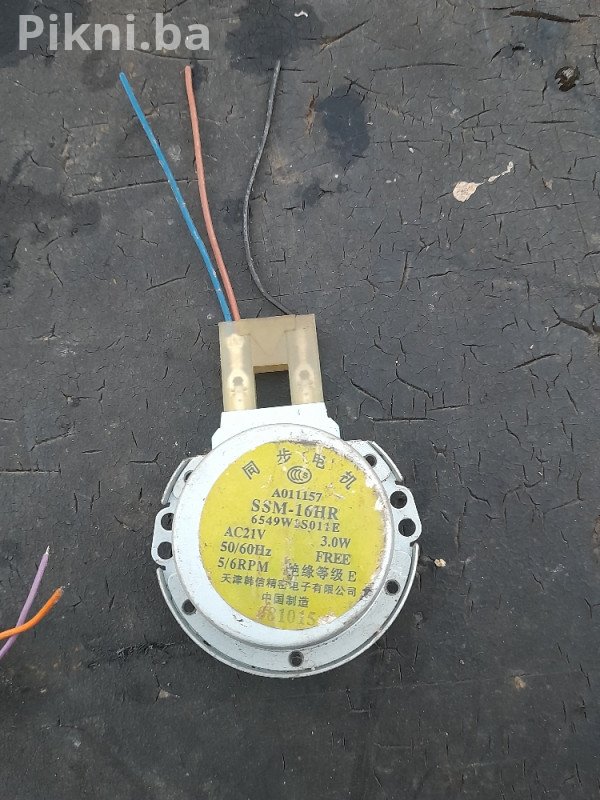 Motor za Tanjir Mikrovalne SSM-16HR (AC 21V) - 100% Ispravan