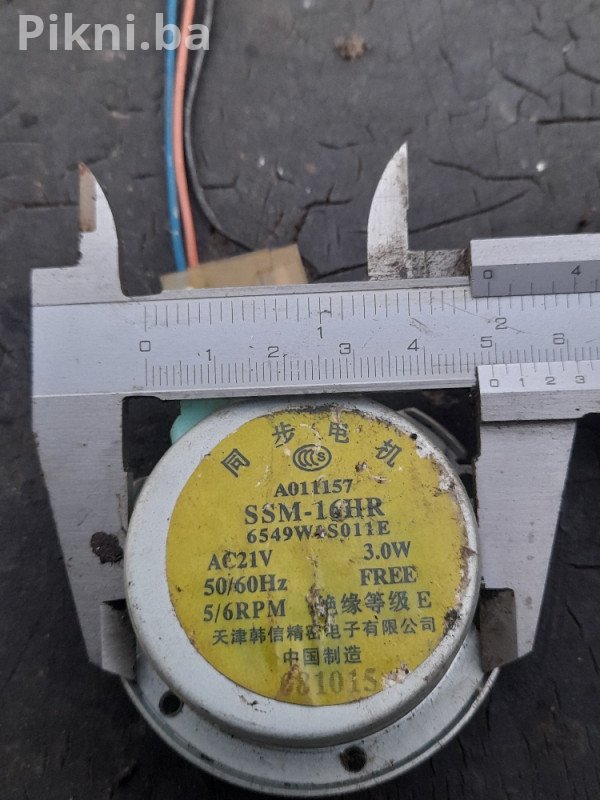 Motor za Tanjir Mikrovalne SSM-16HR (AC 21V) - 100% Ispravan