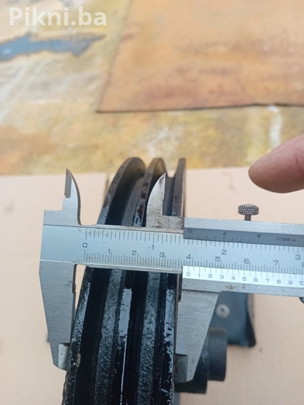 Profesionalna Dvokanalna Metalna Remenica (Pužnica) za V-kaiš