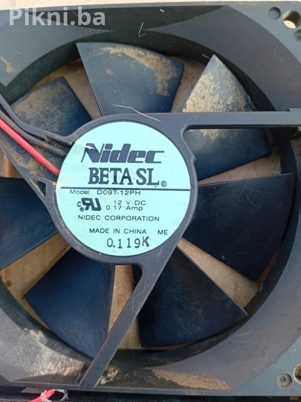 Vrhunski LOT 9x VENTILATORI 92mm (Delta, Nidec) GARANCIJA NA IS