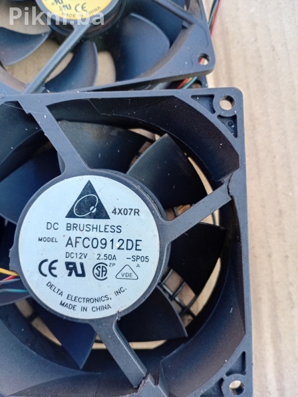 Vrhunski LOT 9x VENTILATORI 92mm (Delta, Nidec) GARANCIJA NA IS