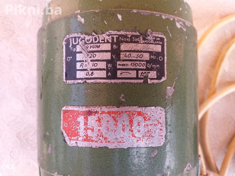 JUGODENT Stomatološki/Zubarski Elektromotor sa Sajlom (max 5000 o