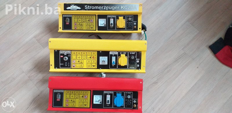 NOVO! 3 KOMADA! Kompletne Kontrolne Table za Agregat (2kW - 3kW)