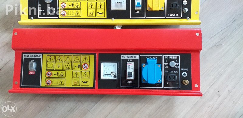 NOVO! 3 KOMADA! Kompletne Kontrolne Table za Agregat (2kW - 3kW)
