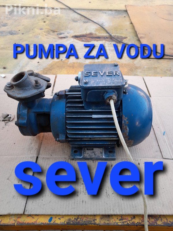 Pumpa za vodu SEVER hidrofor hidropak elektro motor elektromotori