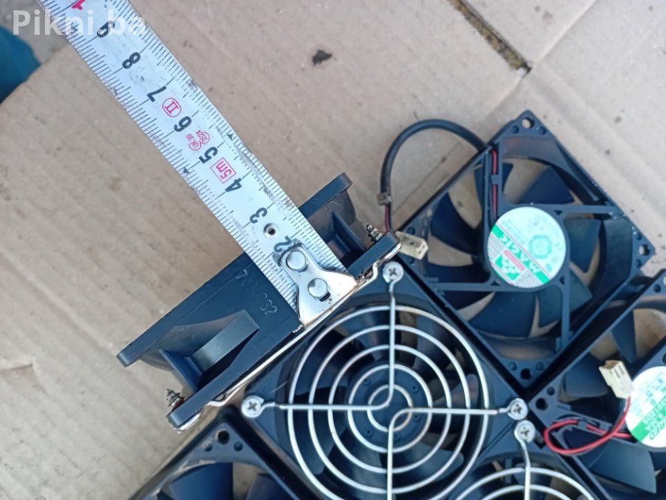 Ventilator turbina 8x8cm 12v cooler elektro motor elektromotori