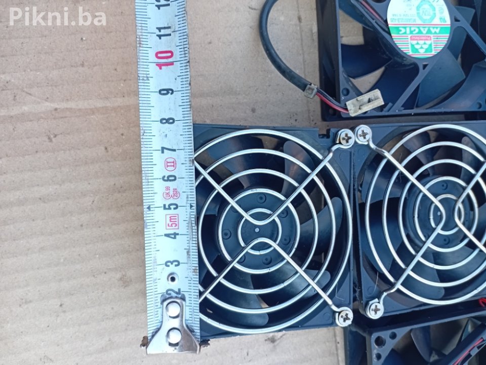 Ventilator turbina 8x8cm 12v cooler elektro motor elektromotori