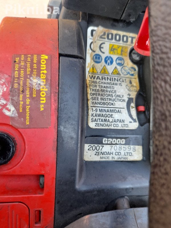 Mala motorna pila Zenoah japan motorke - Čitaj pod detaljno!