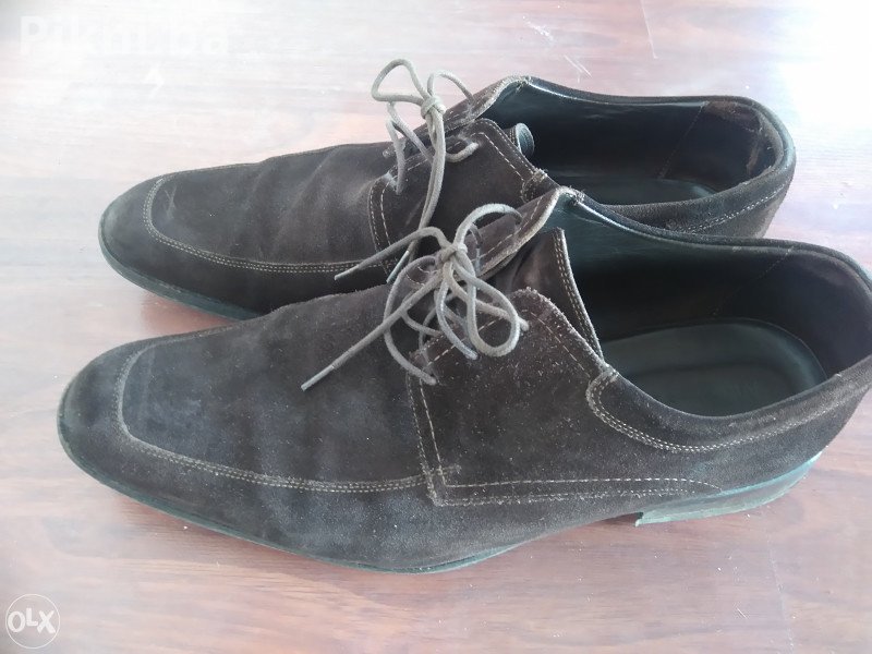 Muške Elegantne Cipele (Koža/Antilop) Br. 43 - KAO NOVE!