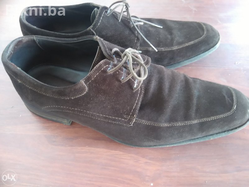 Muške Elegantne Cipele (Koža/Antilop) Br. 43 - KAO NOVE!