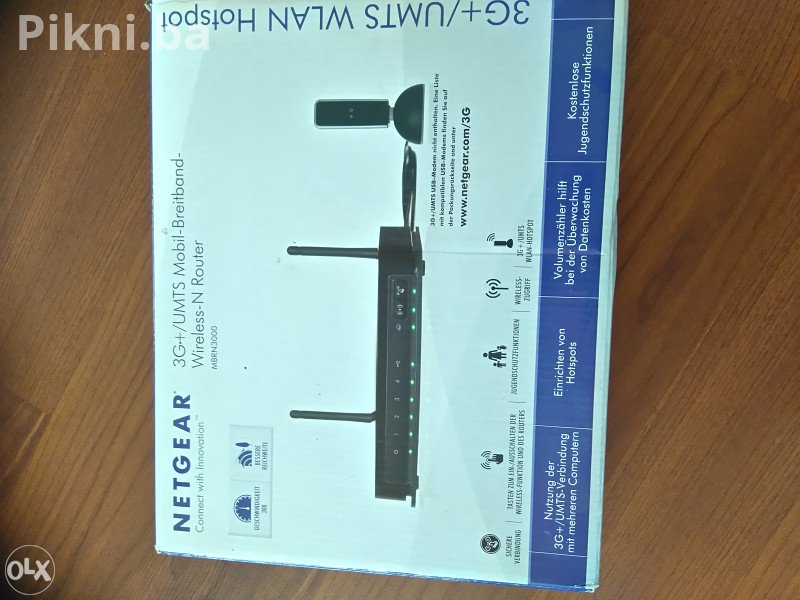 NOVO! NETGEAR 3G+/UMTS WLAN Router - Dijelite Mobilni Internet Be