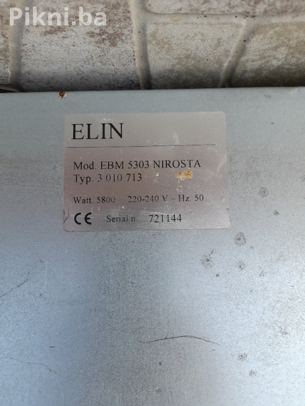 RASPRODAJA! ELIN UGRADBENA STAKLOKERAMIČKA PLOČA (5.8 kW)