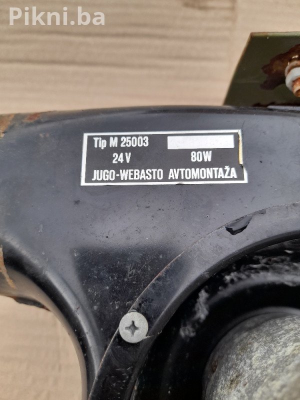 Jugo-Webasto Avtomontaža Ventilator 24V - Tip M 25003 - RIJETKO!