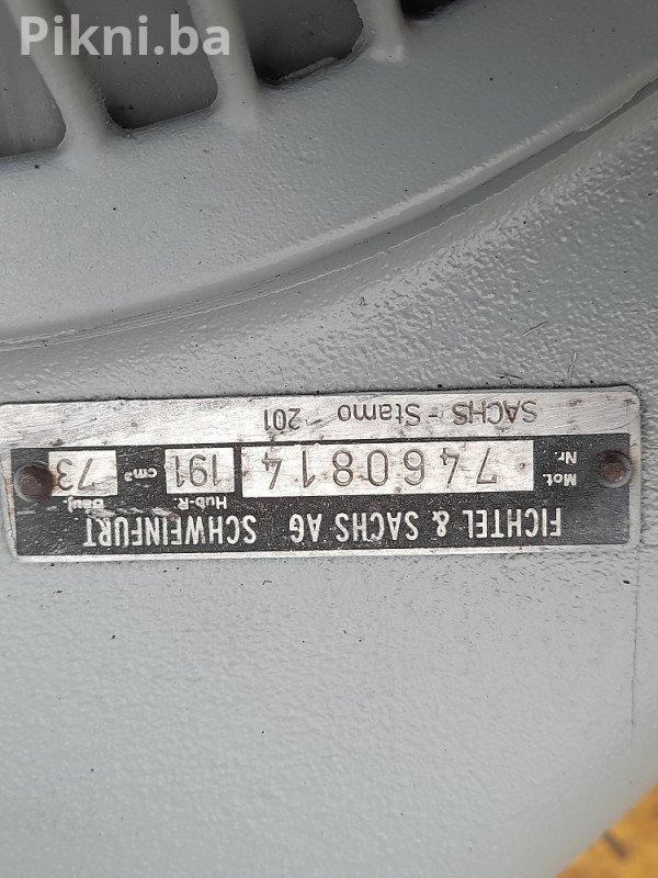 Motor Fichtel & Sachs STAMO 201 (191 ccm) - kopačica freza motoku