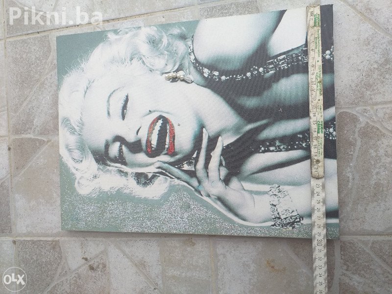 Umetničke slike slika frizerski salon 30x40