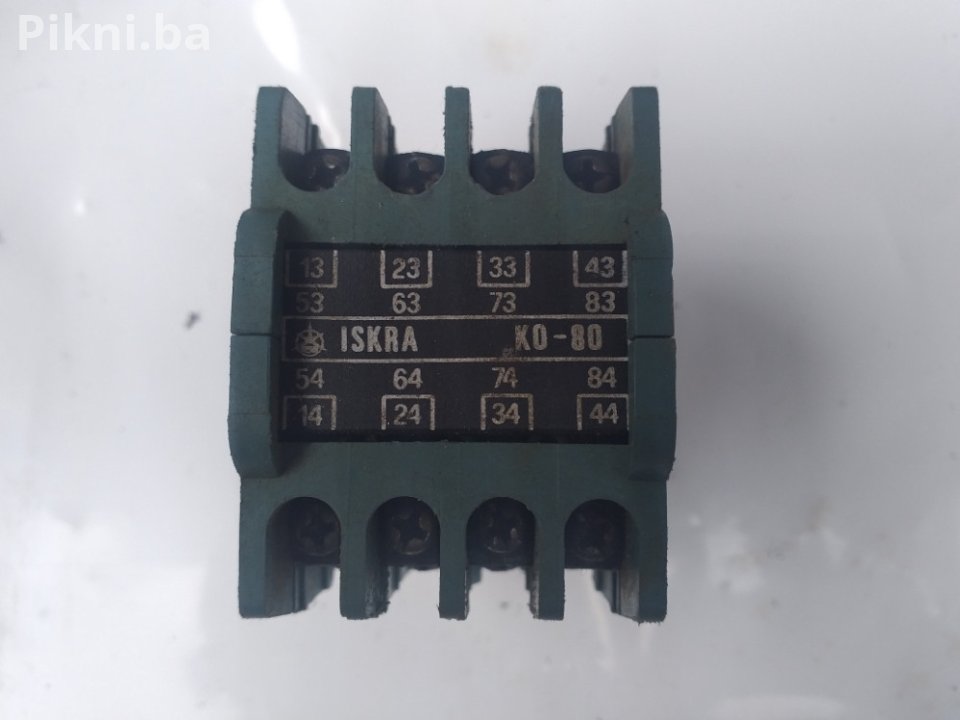 Kontaktor ISKRA K0-80 220v sklopka elektromagnetni