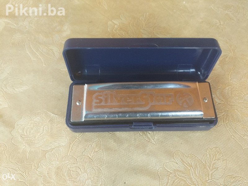Usna harmonika orginal silver star GERMANY