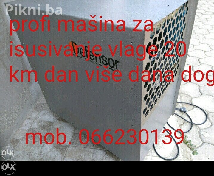 Iznajmujem Isušivac isusivanje vlage zraka profi - [Iznajmljivanje]