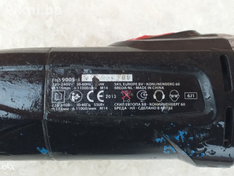 SKIL Ugaona Brusilica (Fleksarica) 550W - Za dijelove ili poprava