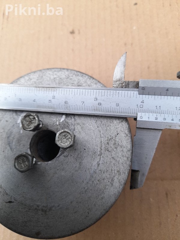 Aluminijumska remenica 10x2,5cm - Super stanje! Elektro motor ele