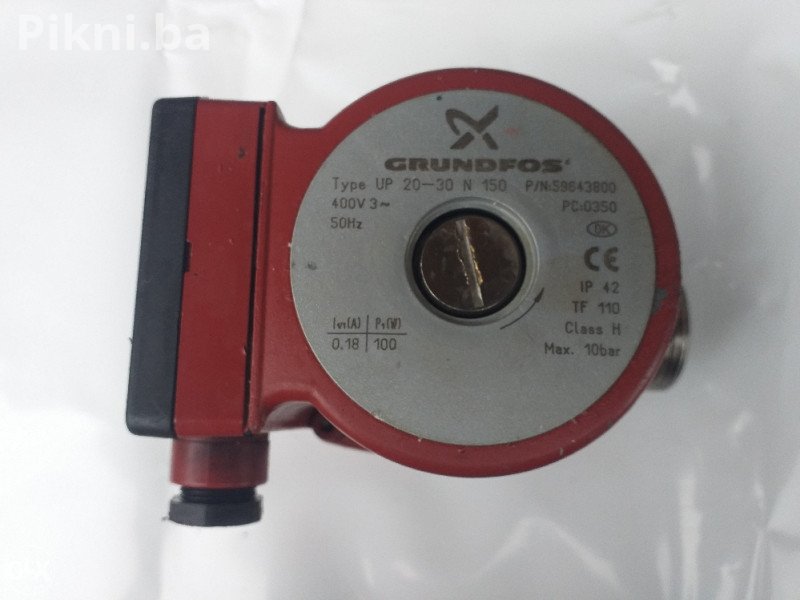 GRUNDFOS Cirkulaciona Pumpa UP 20-30 N 150 - INOX/Bronza - Vrhuns