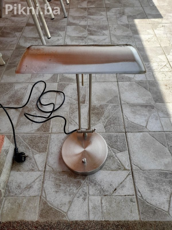 LUXUZNA Stolna Lampa TCM Halogena, 100W, SA POTENCIOMETROM i SIGU