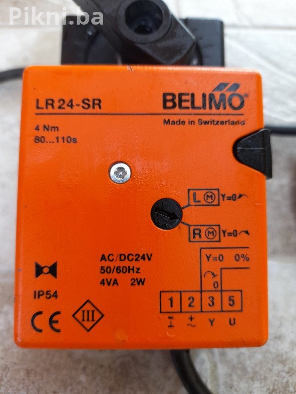 BELIMO LR24-SR Modulacijski aktuator (24V) - Švajcarska Preciznos
