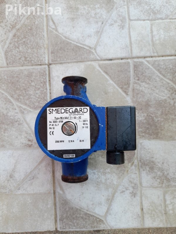 Danski Kvalitet! Cirkulaciona Pumpa SMEDEGARD MiniWatt 2-50-2C