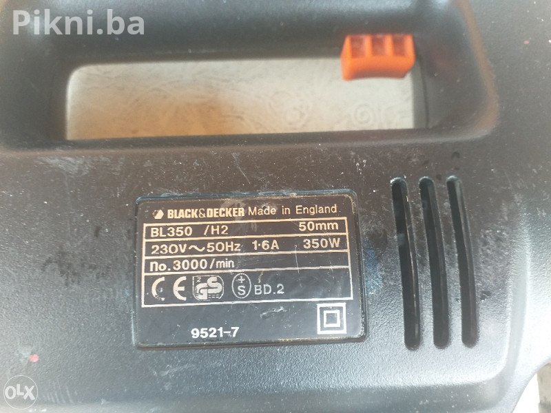BLACK&DECKER Ubodna Pila / Testera BL350 - Snažna 350W (Polovno)