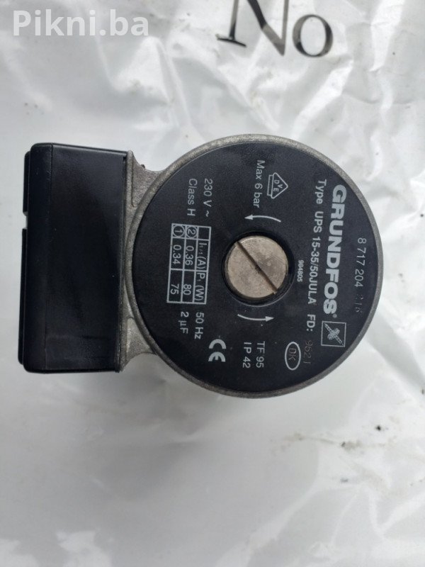 POVOLJNO! GRUNDFOS Cirkulaciona Pumpa UPS 15-50 (Za Centralno Gri