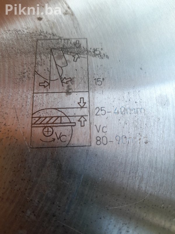 Dve LEUCO topLine Kružne Pile 550mm 80 zuba Ko Nova!