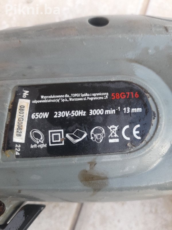 GRAFITNA BUŠILICA 650W (GRAFIT) - TOP STANJE! Sa čekićem